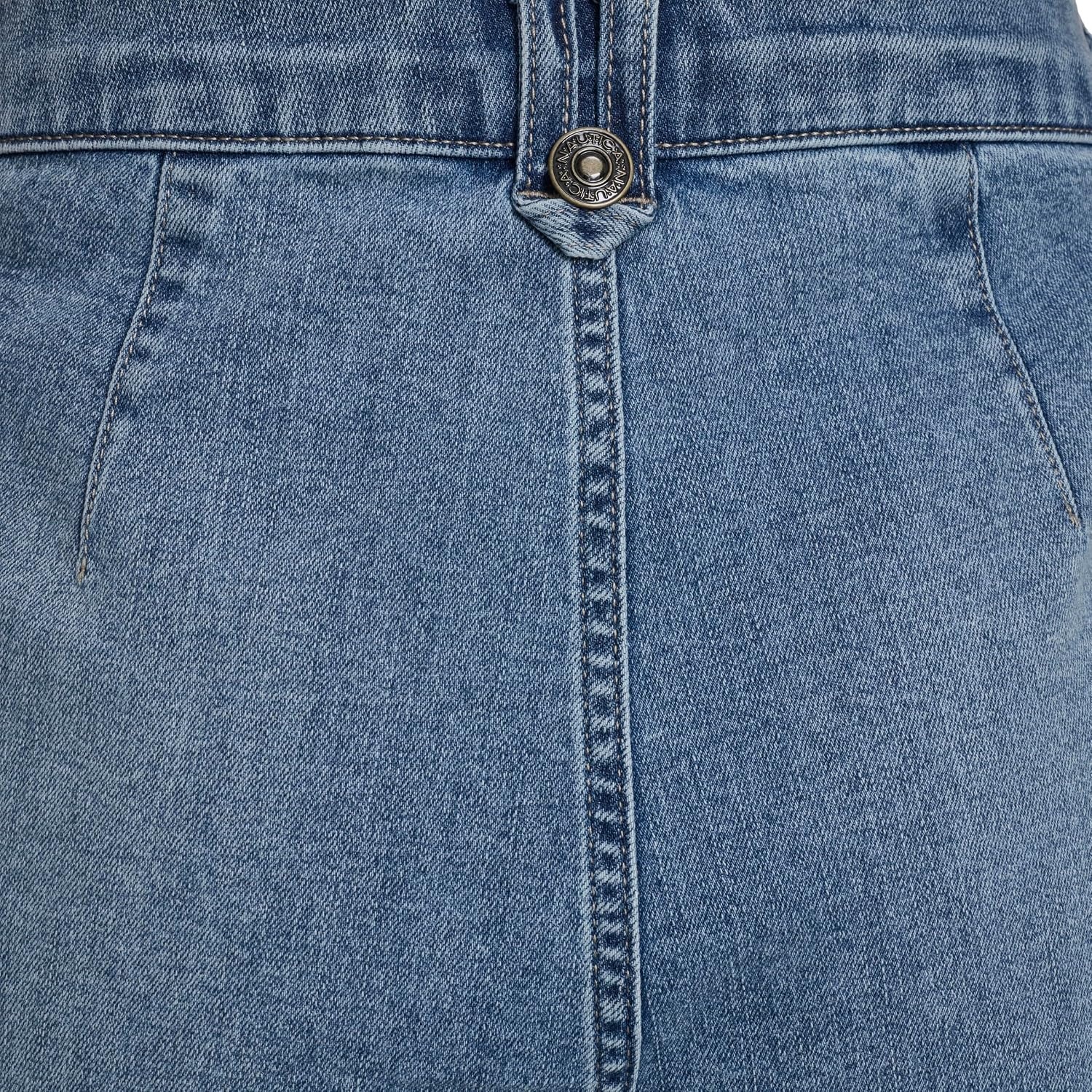 image:imageNautica Womens Denim Pleated Jean Fashion ShortsLola Wash