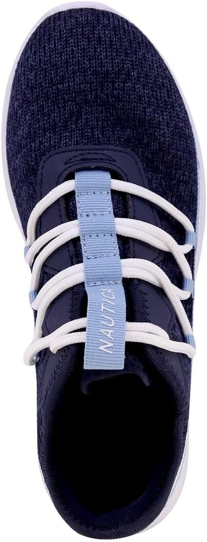 image:imageNautica Womens Fashion Sneaker LaceUp Jogger Running Shoe Casual Walking Tennis SneakerNavyelonora