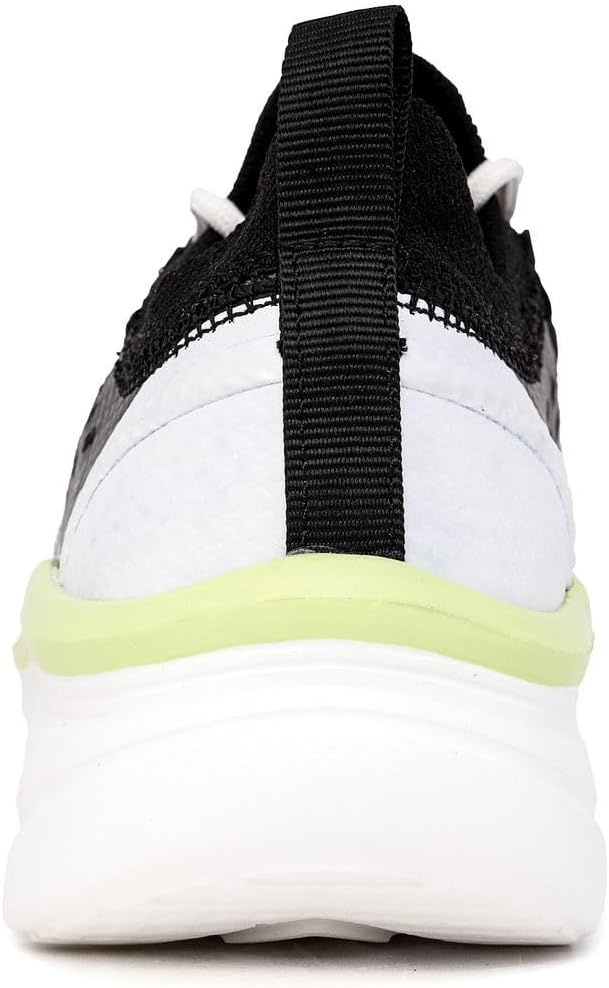 image:imageNautica Womens Fashion Sneaker LaceUp Running Shoe Casual Max Cushioning Walking Tennis SneakerBlackseracen