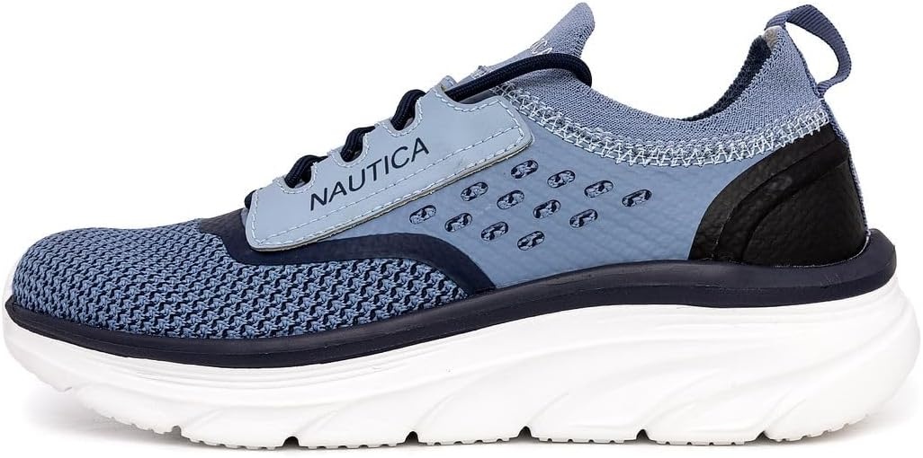 image:imageNautica Womens Fashion Sneaker LaceUp Running Shoe Casual Max Cushioning Walking Tennis SneakerBlueseracen