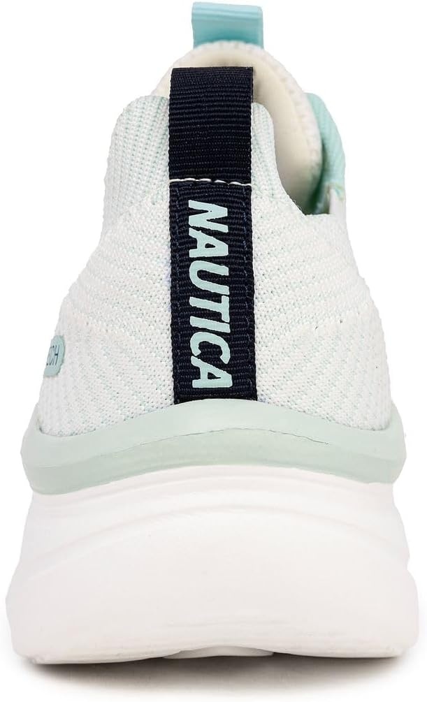 image:imageNautica Womens Fashion Sneaker LaceUp Running Shoe Casual Max Cushioning Walking Tennis SneakerLight Bluevenera