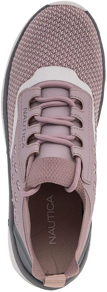 image:imageNautica Womens Fashion Sneaker LaceUp Running Shoe Casual Max Cushioning Walking Tennis SneakerLight Lilacseracen