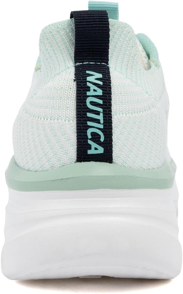 image:imageNautica Womens Fashion Sneaker LaceUp Running Shoe Casual Max Cushioning Walking Tennis SneakerMintvenera