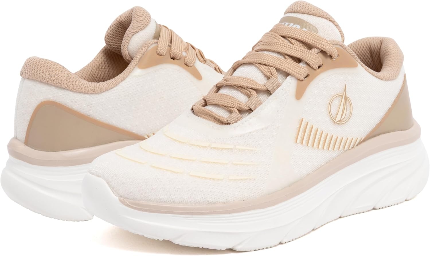 image:imageNautica Womens Fashion Sneaker LaceUp Running Shoe Casual Max Cushioning Walking Tennis SneakerSanddiamon
