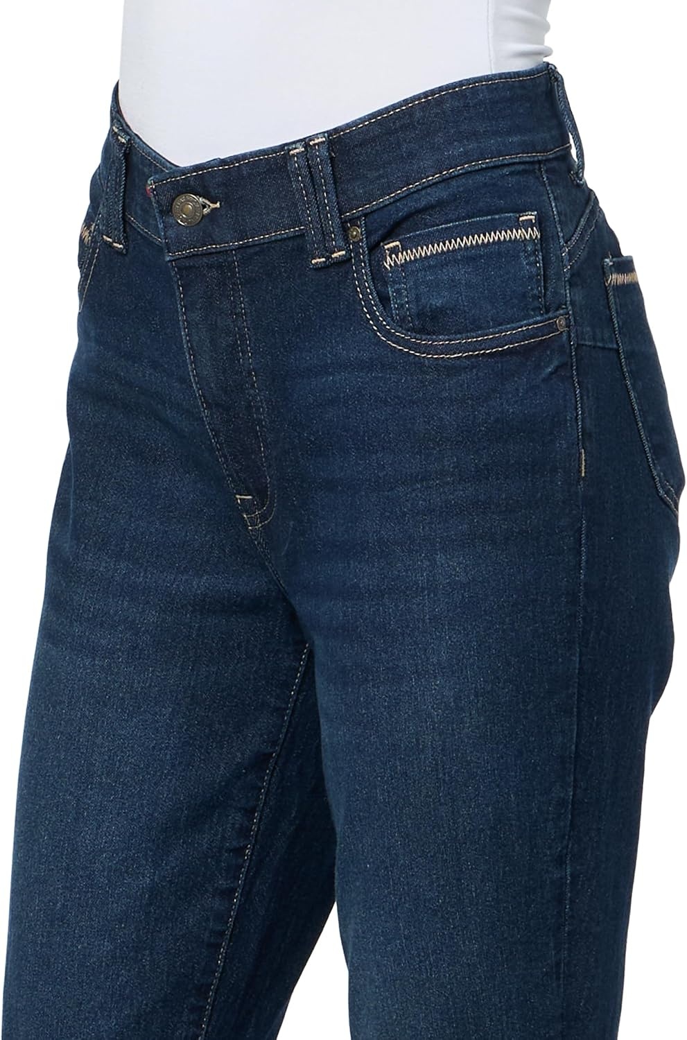 image:imageNautica Womens High Rise Skinny Mid Rise JeansImperial Blue