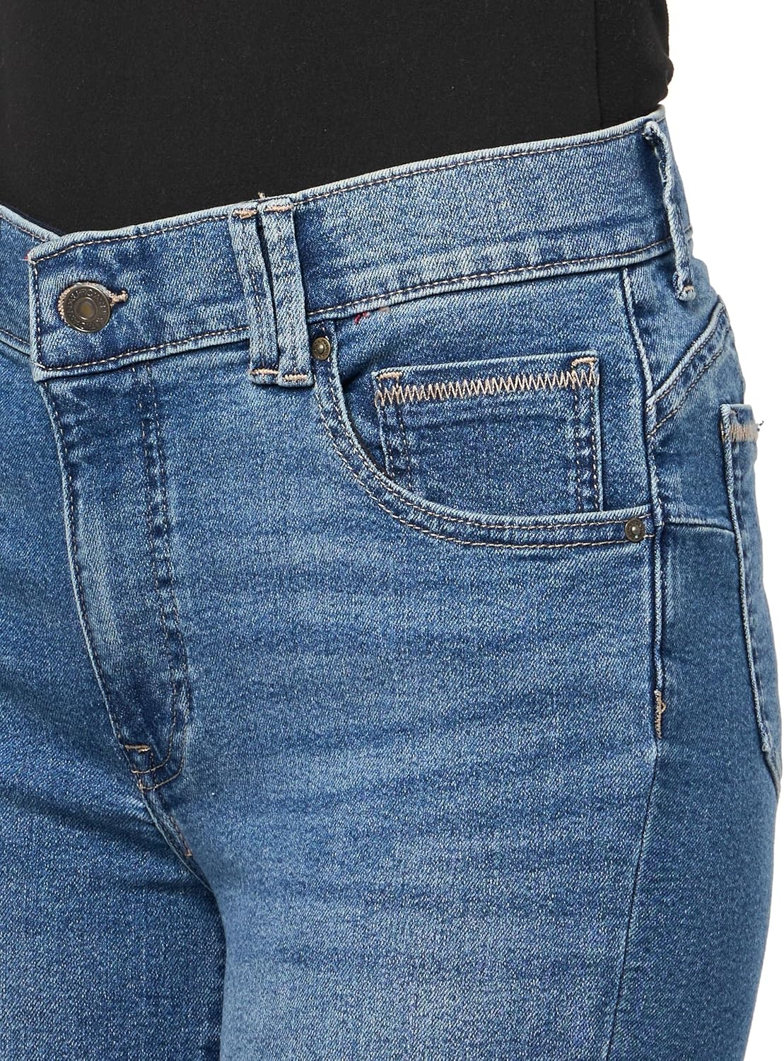 image:imageNautica Womens High Rise Skinny Mid Rise JeansRetro Blue