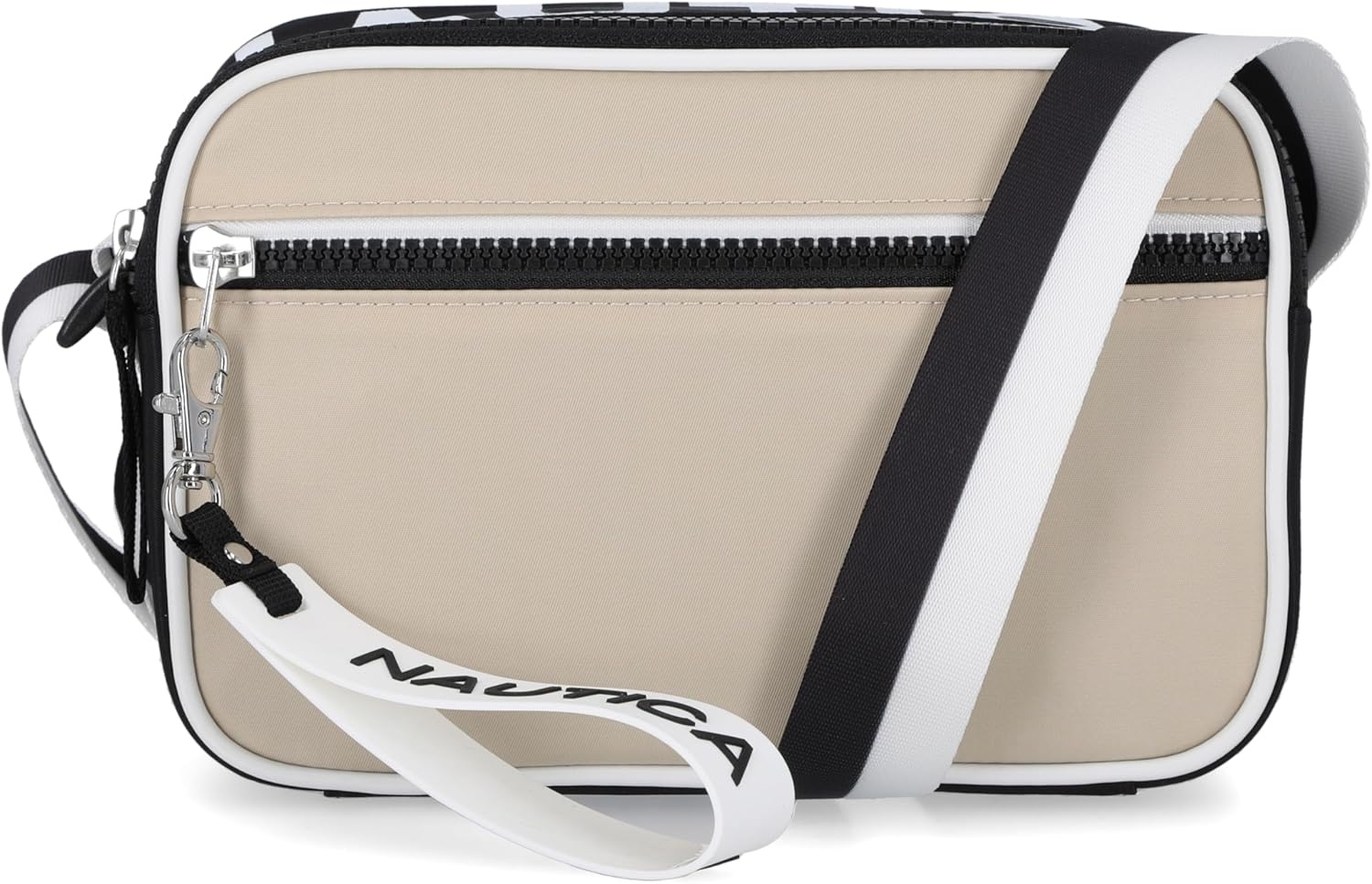 image:imageNautica Womens High Seas Camera CrossbodyBilateral Oatmeal