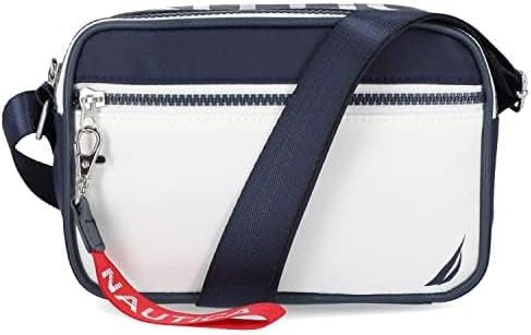 image:imageNautica Womens High Seas Camera CrossbodyIndigoWhite