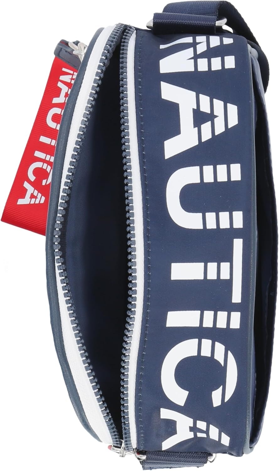 image:imageNautica Womens High Seas Camera CrossbodyIndigoWhite