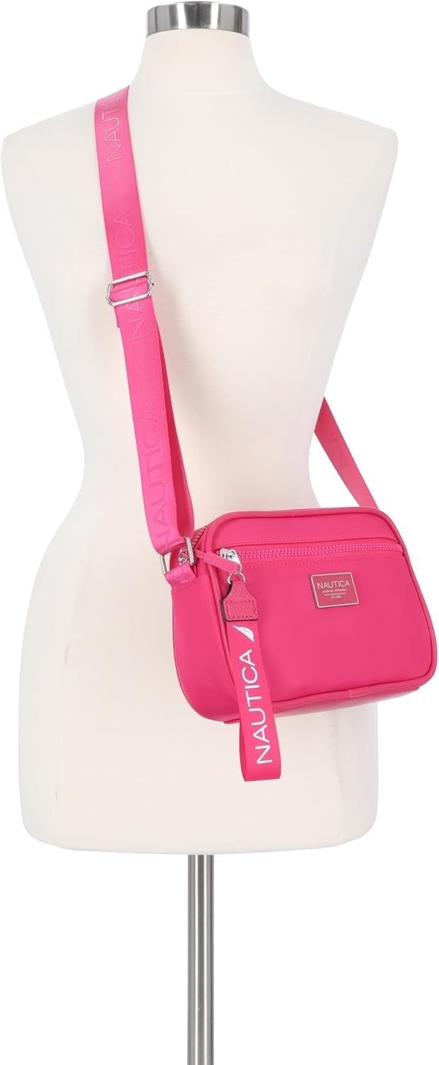 image:imageNautica Womens High Seas Camera CrossbodyRaspberry