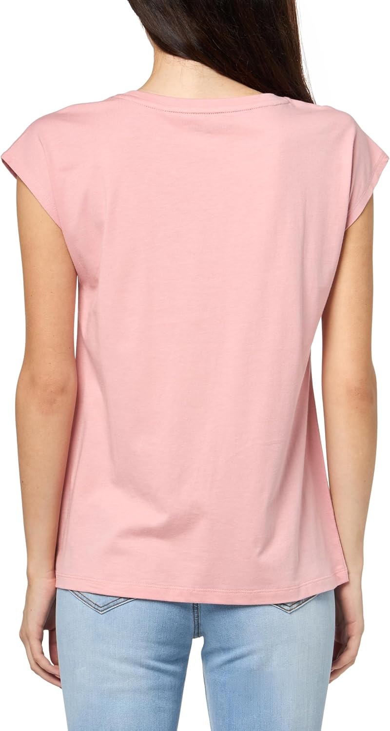 image:imageNautica Womens Hotfix Short Sleeve Heart Graphic TeeBridal Rose