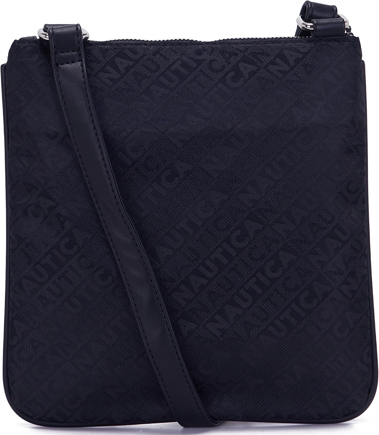 image:imageNautica Womens Lakeside Signature North South Crossbody BagBlack