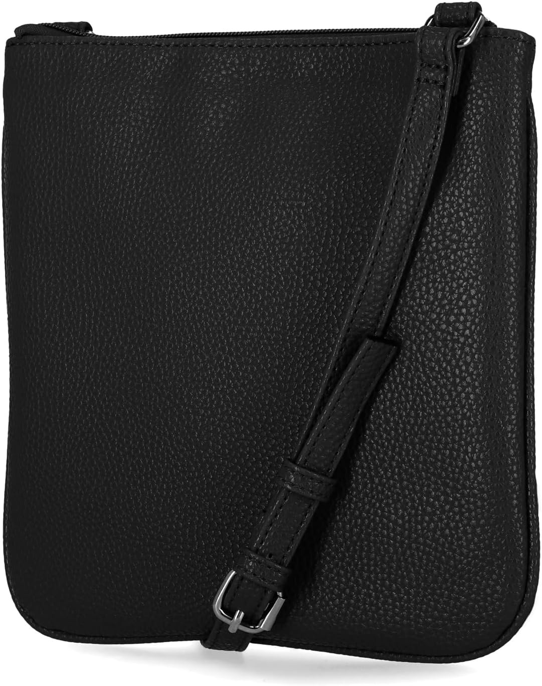 image:imageNautica Womens Lakeside Signature North South Crossbody BagBlack Out and About