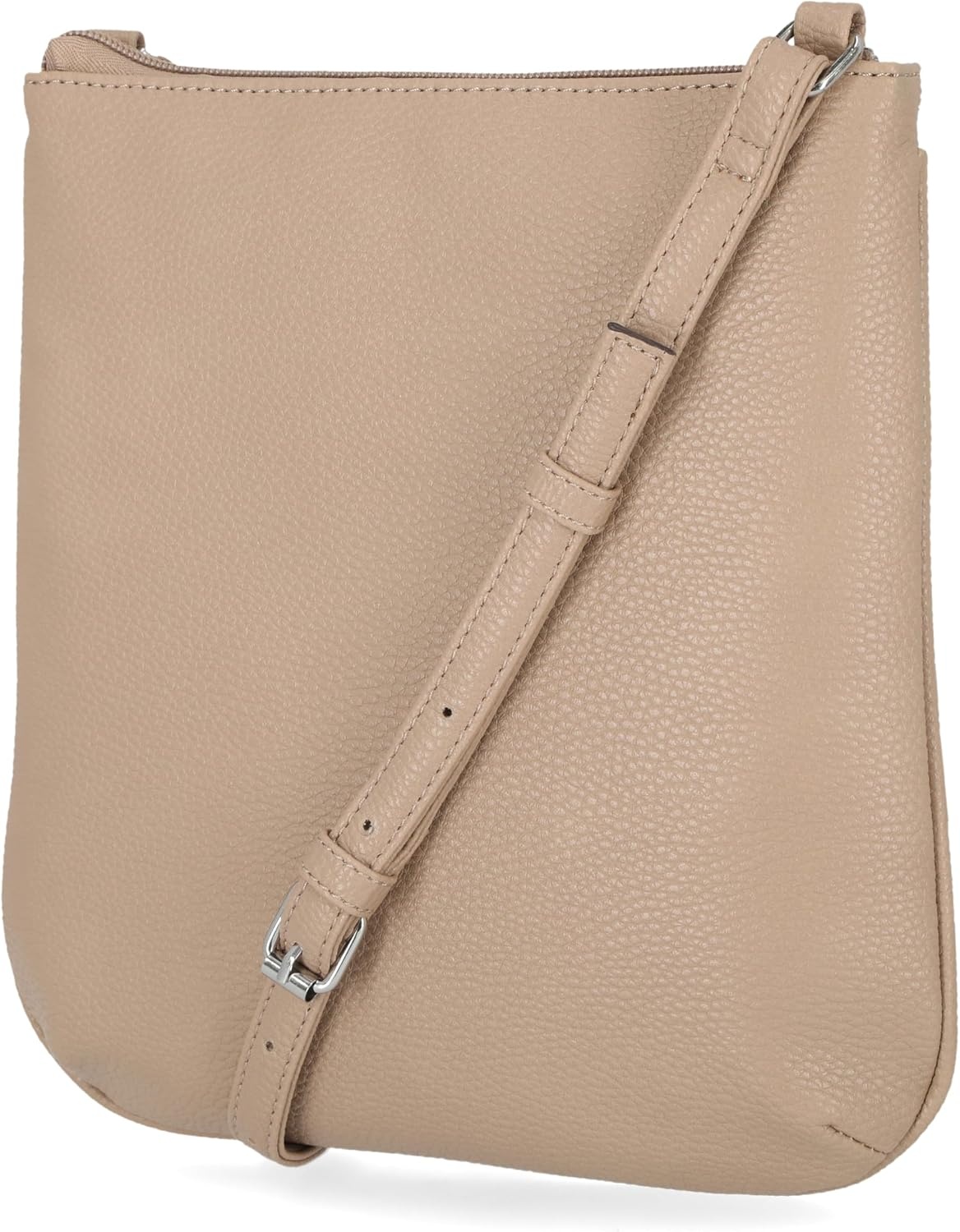 image:imageNautica Womens Lakeside Signature North South Crossbody BagMushroom Bannerman