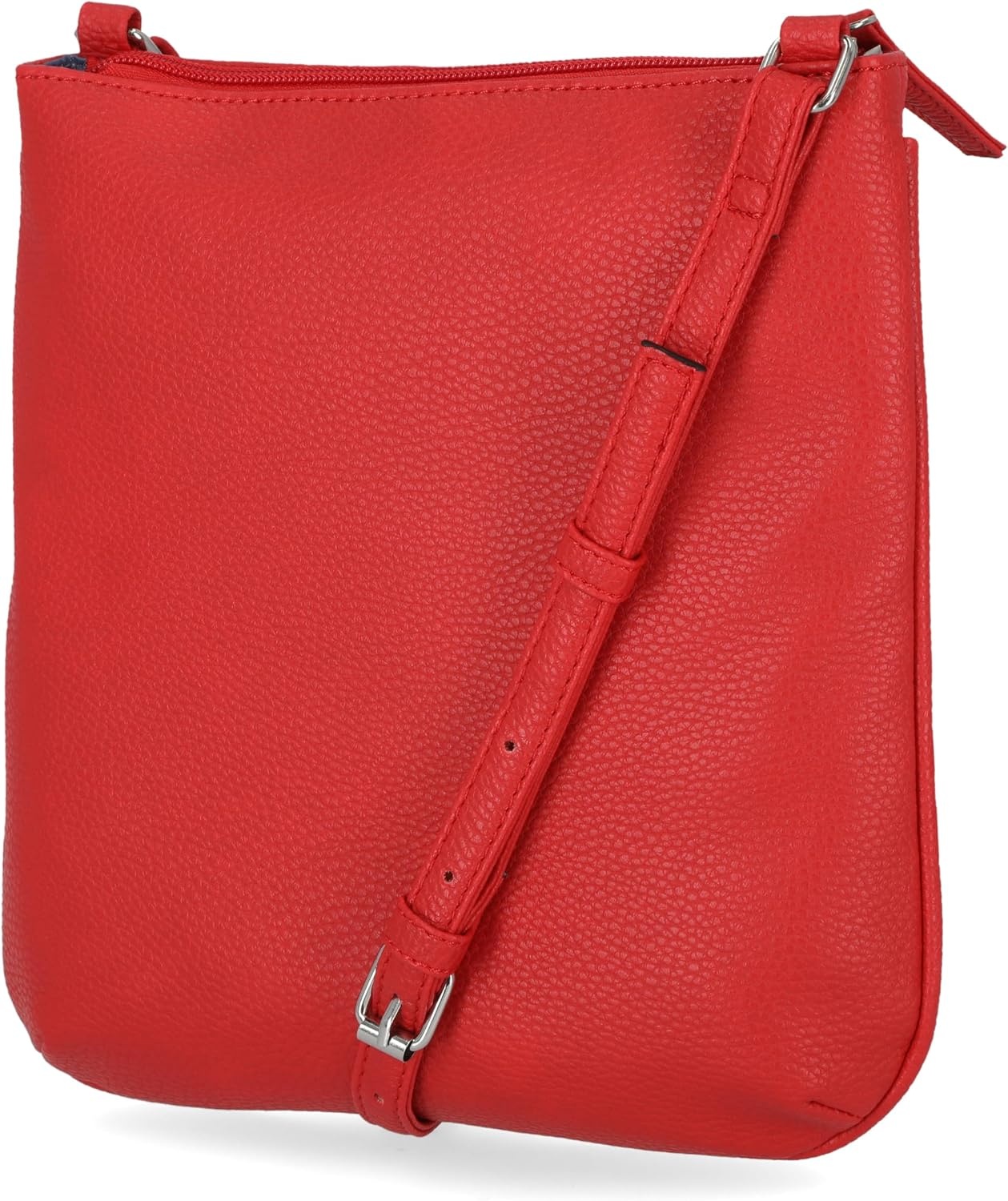 image:imageNautica Womens Lakeside Signature North South Crossbody BagRed Bannerman