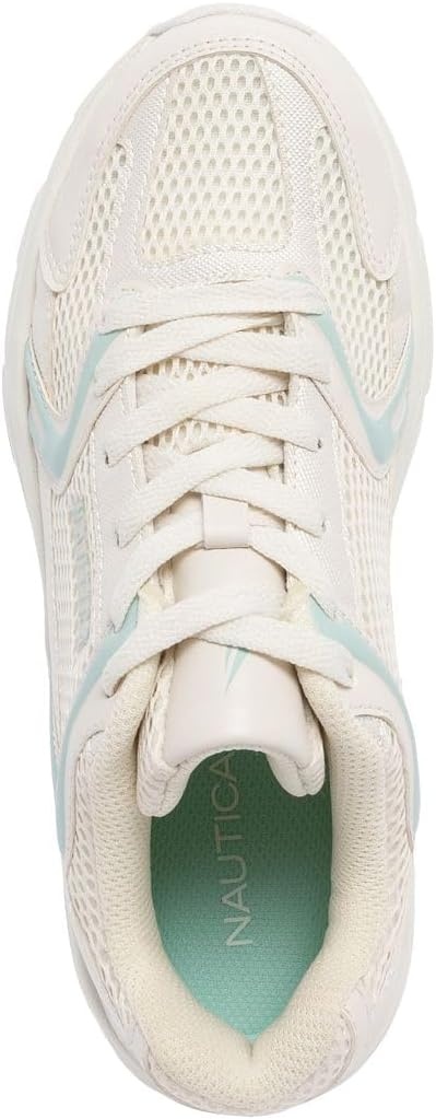 image:imageNautica Womens Lightweight Athletic Running SneakersBone Blue