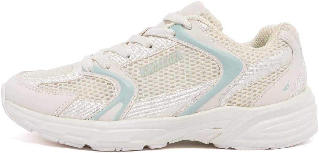 image:imageNautica Womens Lightweight Athletic Running SneakersBone Blue
