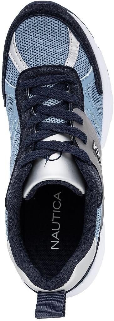 image:imageNautica Womens Lightweight Athletic Running SneakersNavy Grey