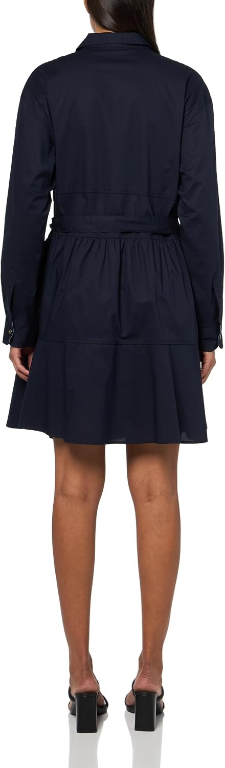 image:imageNautica Womens Long Sleeve Collared Button Shirt DressNight Sky