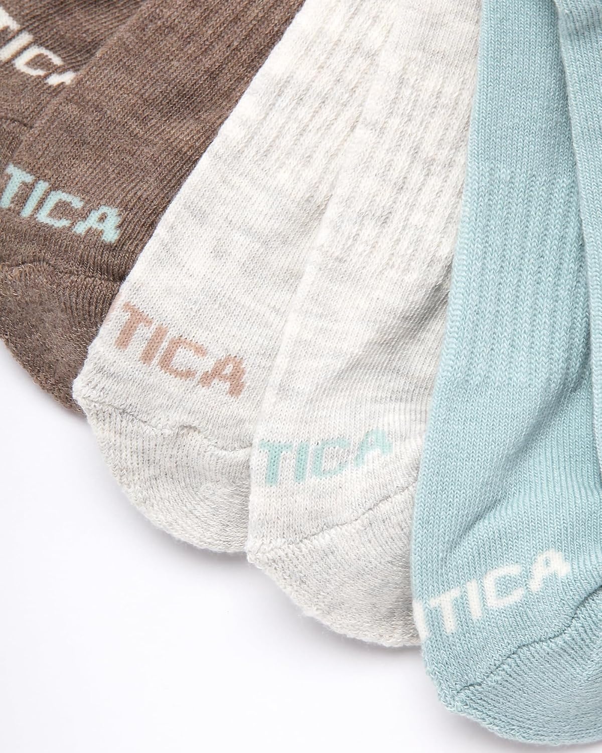 image:imageNautica Womens Low Cut Socks 12 Pack Breathable Mesh Cushioned Athletic Performance No Show Socks for WomenGreen Assorted