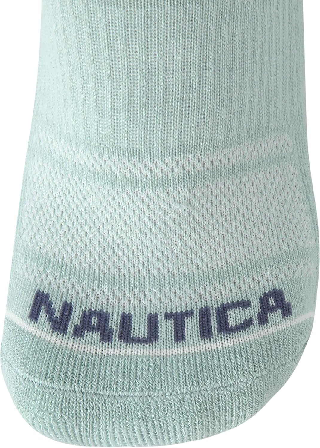 image:imageNautica Womens Low Cut Socks 12 Pack Breathable Mesh Cushioned Athletic Performance No Show Socks for WomenOatmealHeather Grey Assorted