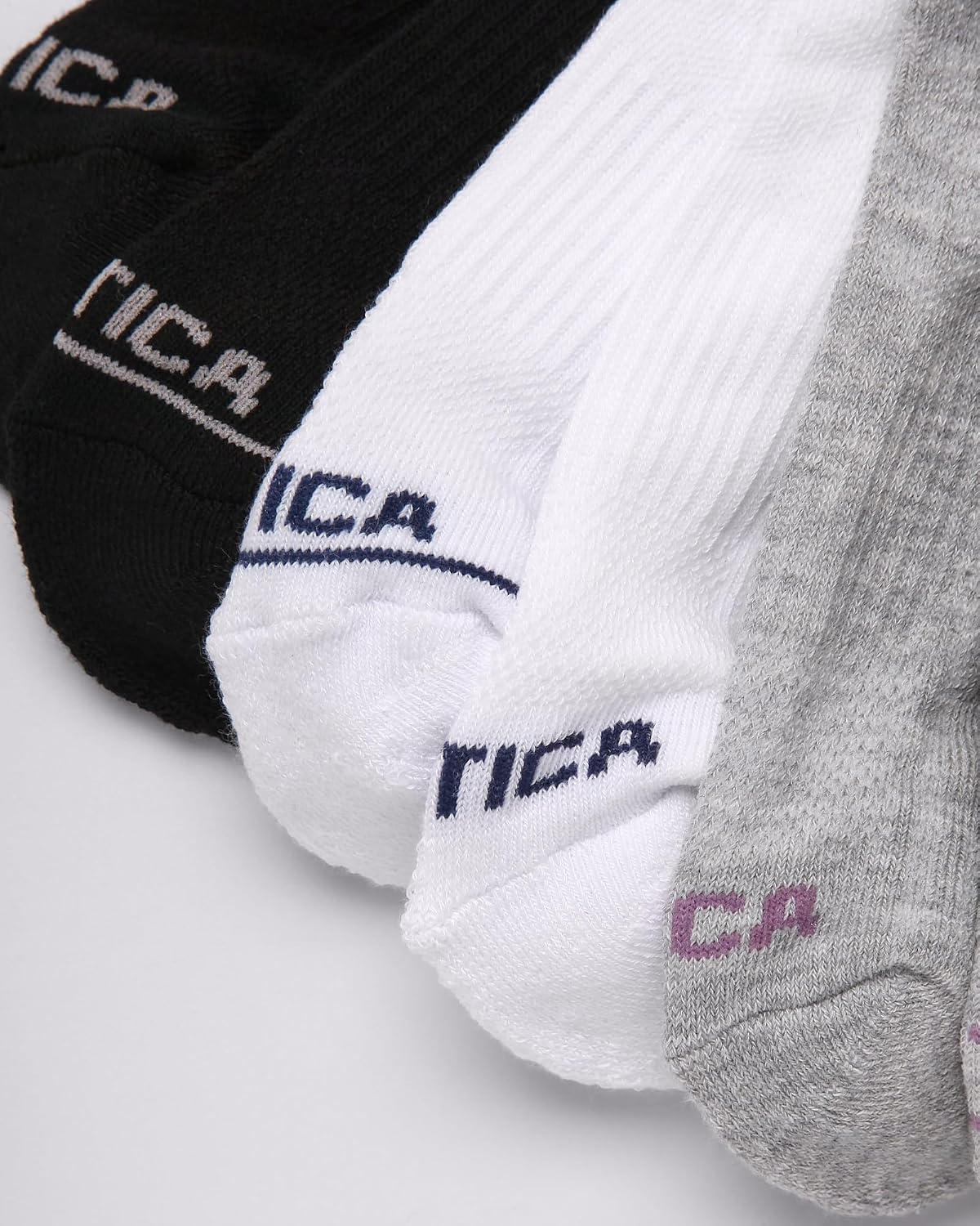 image:imageNautica Womens Low Cut Socks 6 Pack Breathable Mesh Cushioned Athletic Performance No Show Socks for WomenAssorted
