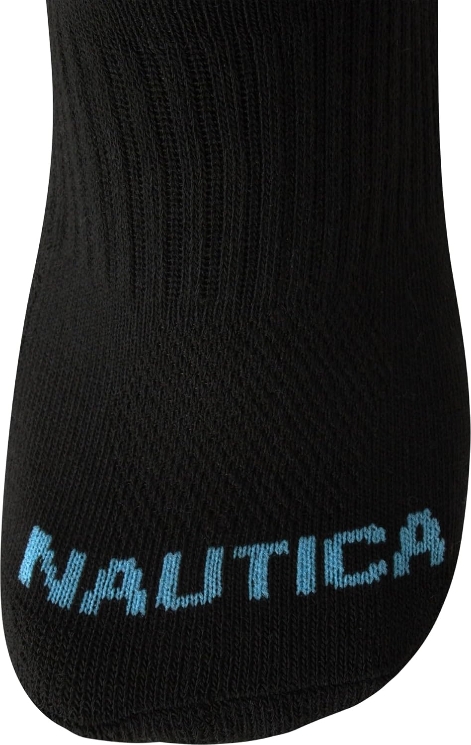 image:imageNautica Womens Low Cut Socks 6 Pack Breathable Mesh Cushioned Athletic Performance No Show Socks for WomenBlack Assortment
