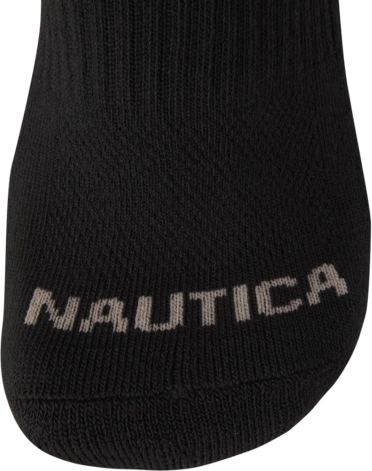 image:imageNautica Womens Low Cut Socks 6 Pack Soft Stretch Breathable Mesh Cushioned Athletic Performance No Show Socks for WomenBlack Tab