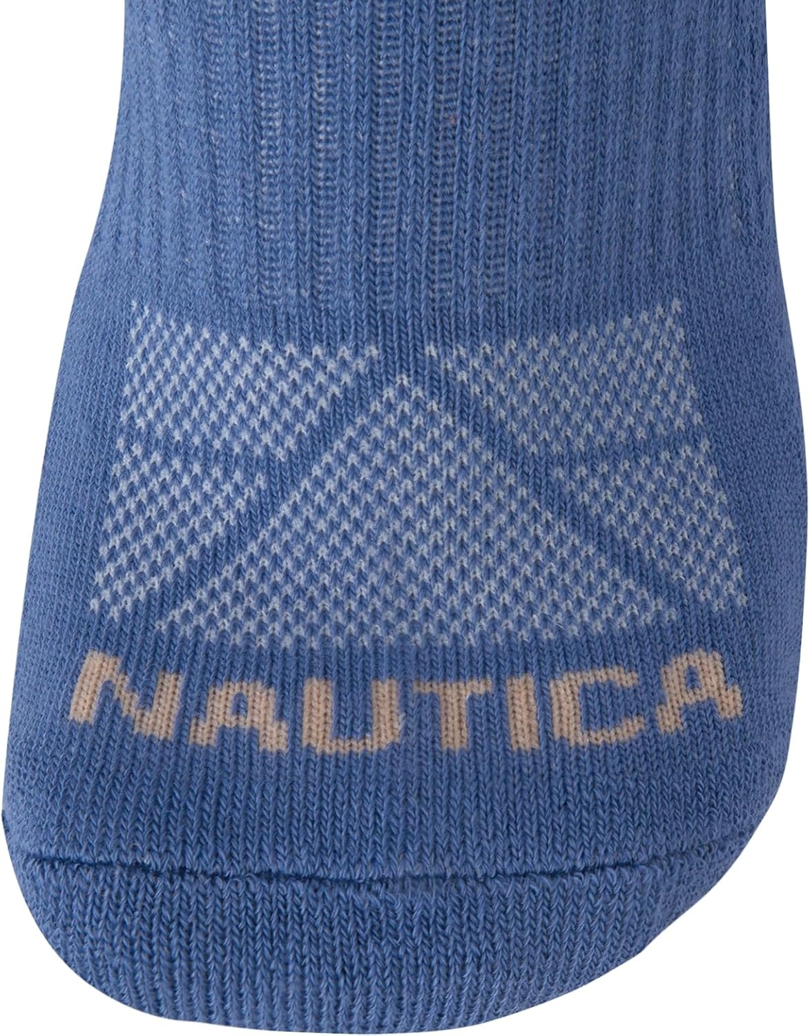 image:imageNautica Womens Low Cut Socks 6 Pack Soft Stretch Breathable Mesh Cushioned Athletic Performance No Show Socks for WomenBlue Assorted Tab