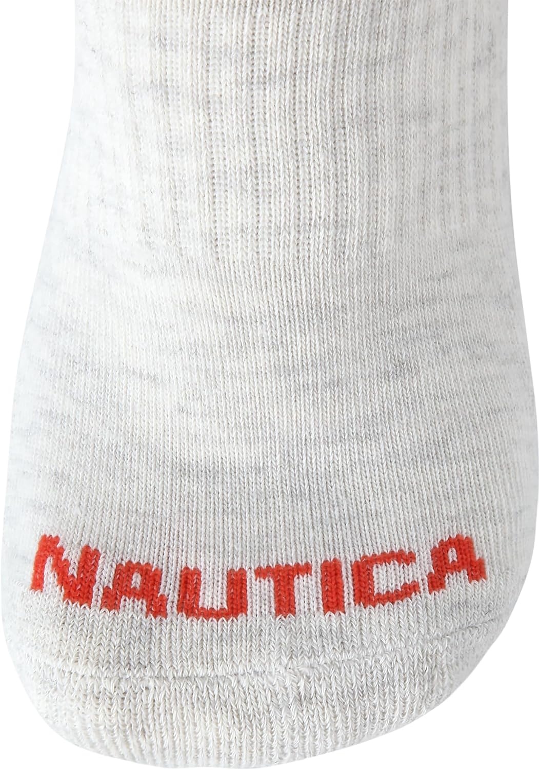 image:imageNautica Womens Low Cut Socks 6 Pack Soft Stretch Breathable Mesh Cushioned Athletic Performance No Show Socks for WomenOatmeal Heather Assorted