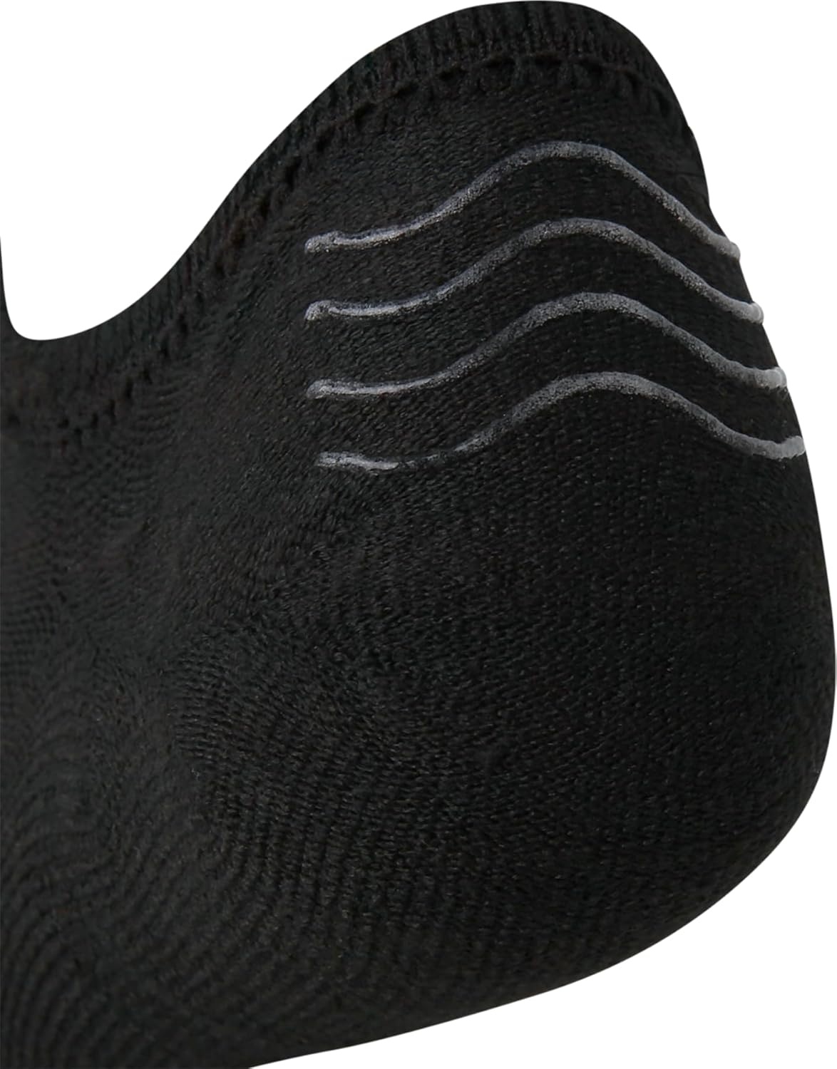 image:imageNautica Womens No Show Socks 6 Pack Soft Stretch Performance Athletic No Show Liner Socks for Women with Non Slip GripBlack