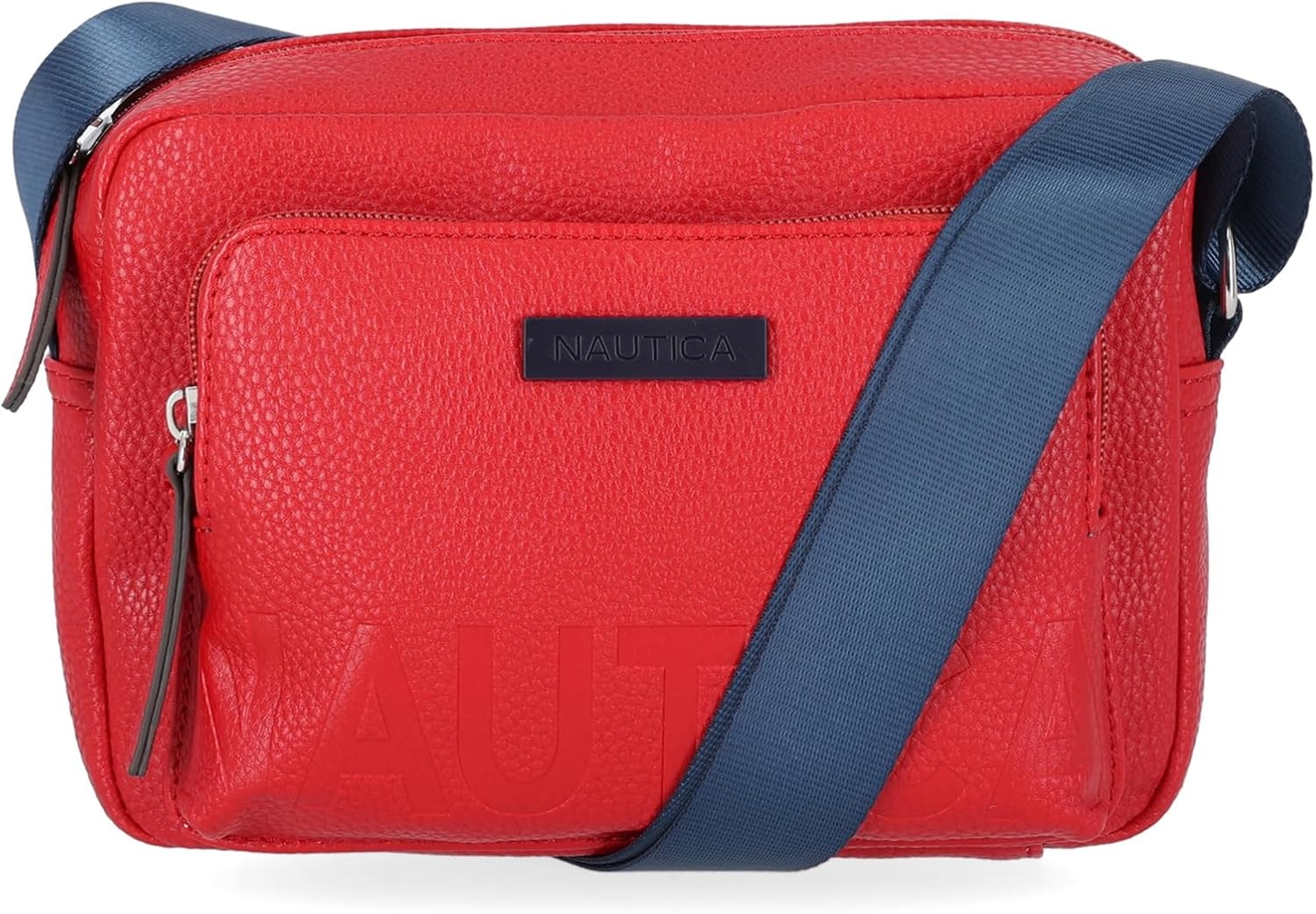 image:imageNautica Womens Out and About Adjustable Crossbody Bag Purse AdjustableRed