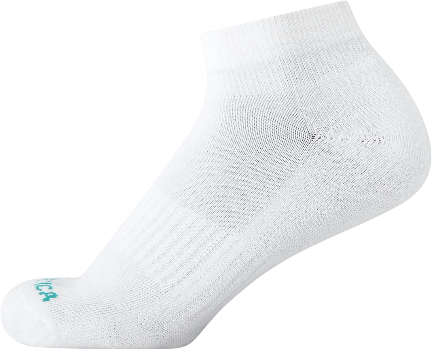image:imageNautica Womens Quarter Cut Moisture Control Athletic Socks with Cushioned Comfort 12 PackBright White