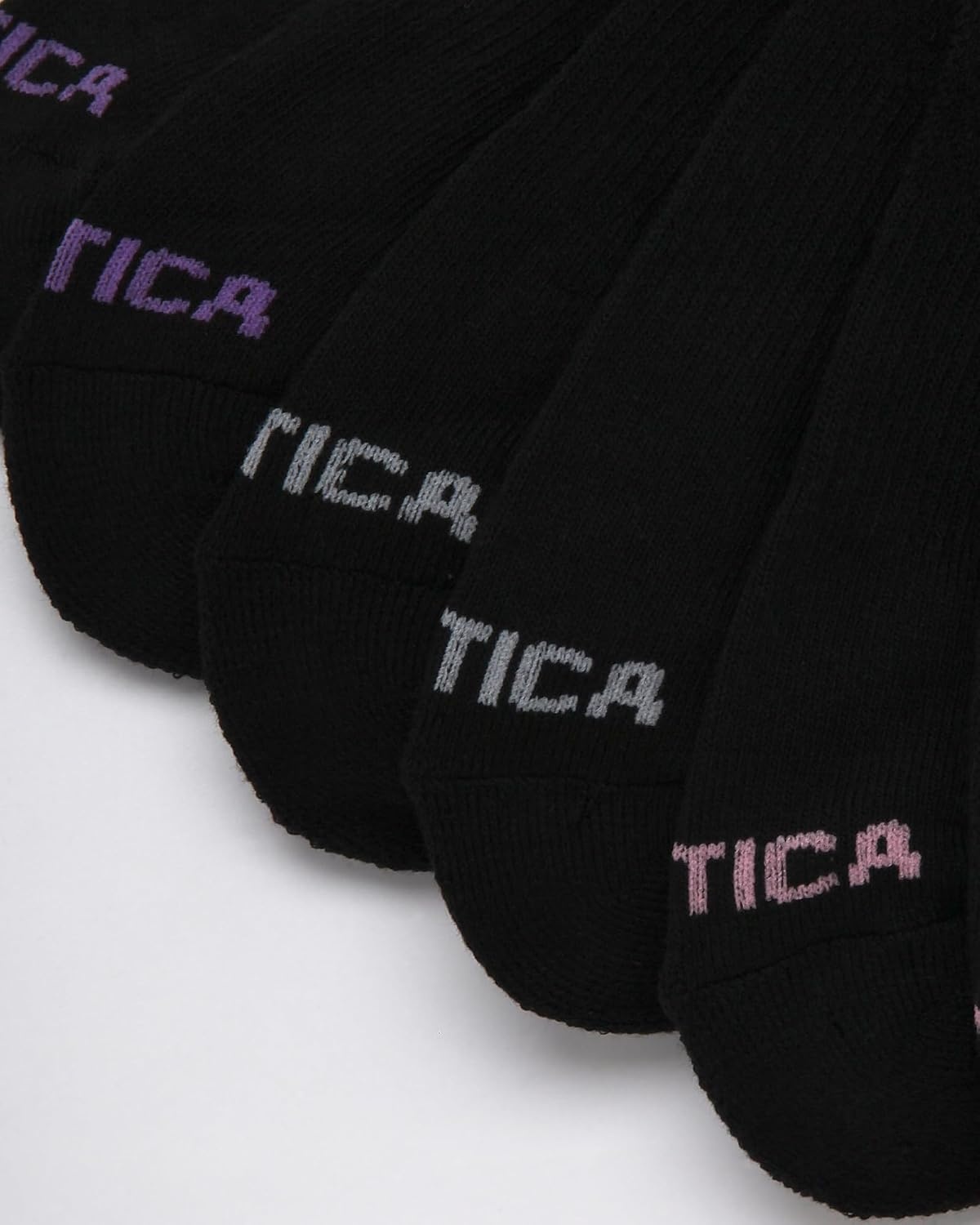 image:imageNautica Womens Quarter Cut Moisture Control Athletic Socks with Cushioned Comfort 12 PackClassic Black