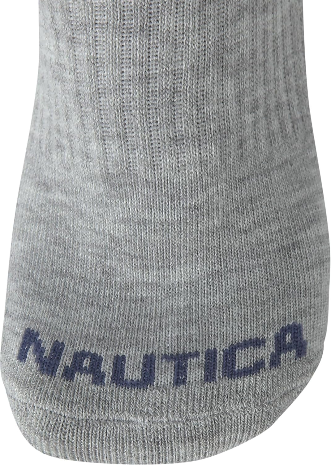 image:imageNautica Womens Quarter Cut Moisture Control Athletic Socks with Cushioned Comfort 12 PackGreyWhiteBlue