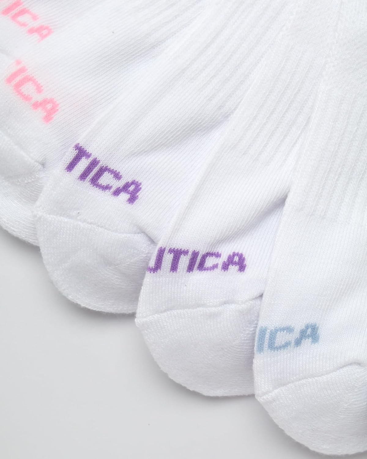 image:imageNautica Womens Quarter Socks 12 Pack Moisture Control Cushioned Athletic Socks for Women for Sport amp Gym Wear Size 410All White