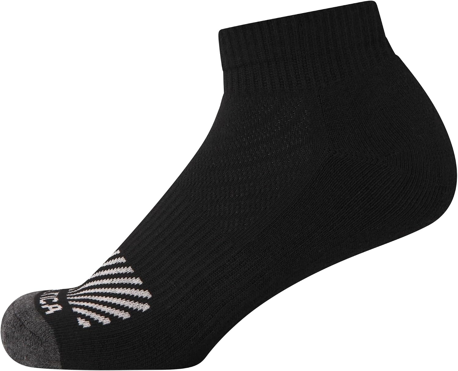 image:imageNautica Womens Quarter Socks 12 Pack Moisture Control Cushioned Athletic Socks for Women for Sport amp Gym Wear Size 410Black Logo