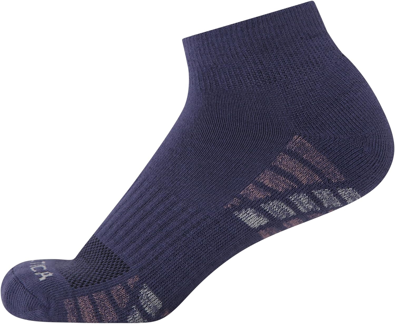 image:imageNautica Womens Quarter Socks 12 Pack Moisture Control Cushioned Athletic Socks for Women for Sport amp Gym Wear Size 410WhiteGreyBlue