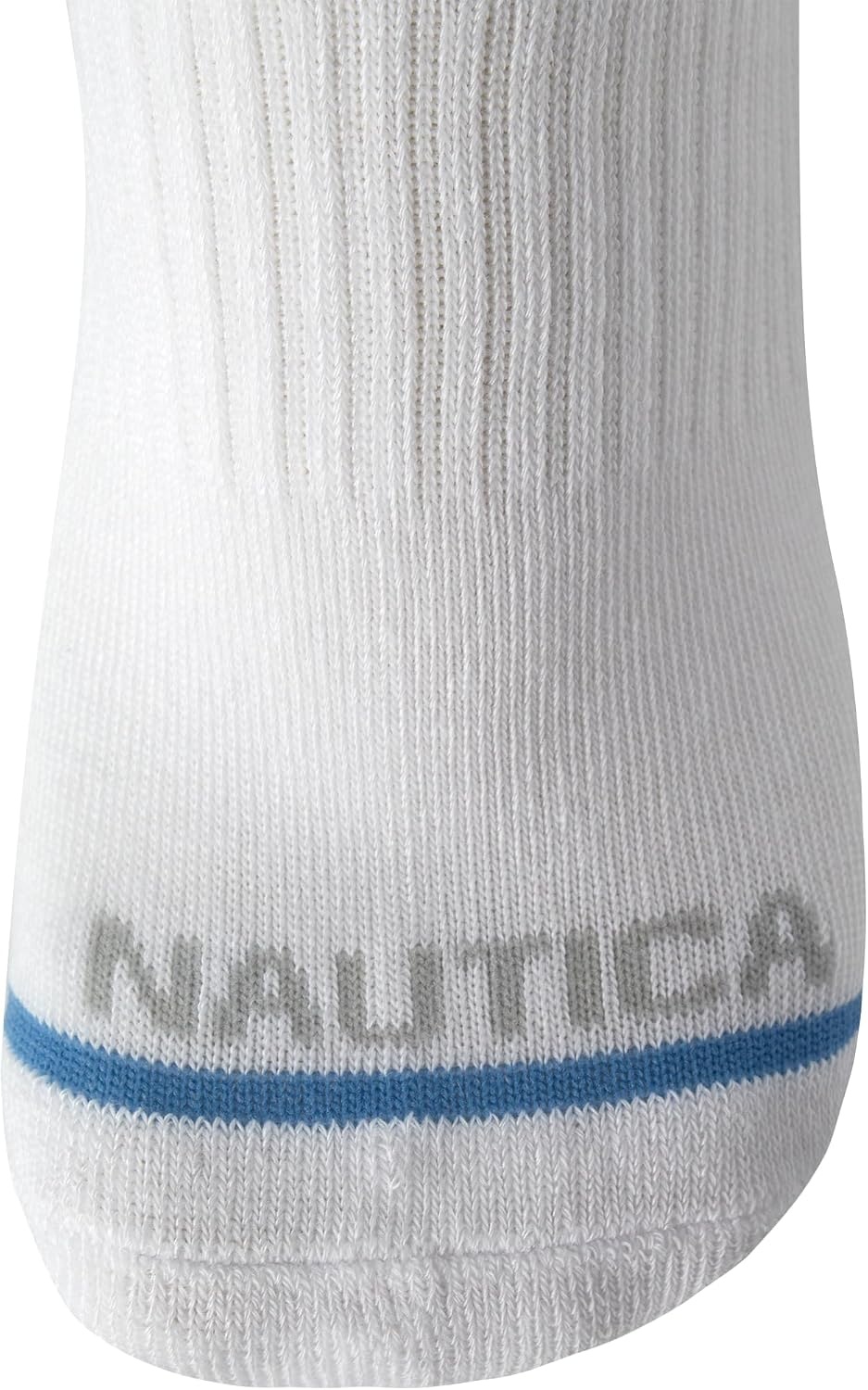 image:imageNautica Womens Quarter Socks 6 Pack Cushioned Moisture Wicking Athletic Quarter Socks for WomenClassic White