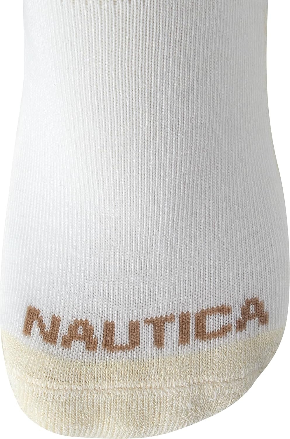 image:imageNautica Womens Quarter Socks 6 Pack Cushioned Moisture Wicking Athletic Socks for Women for Gym Running Sports 410WhiteOatmeal