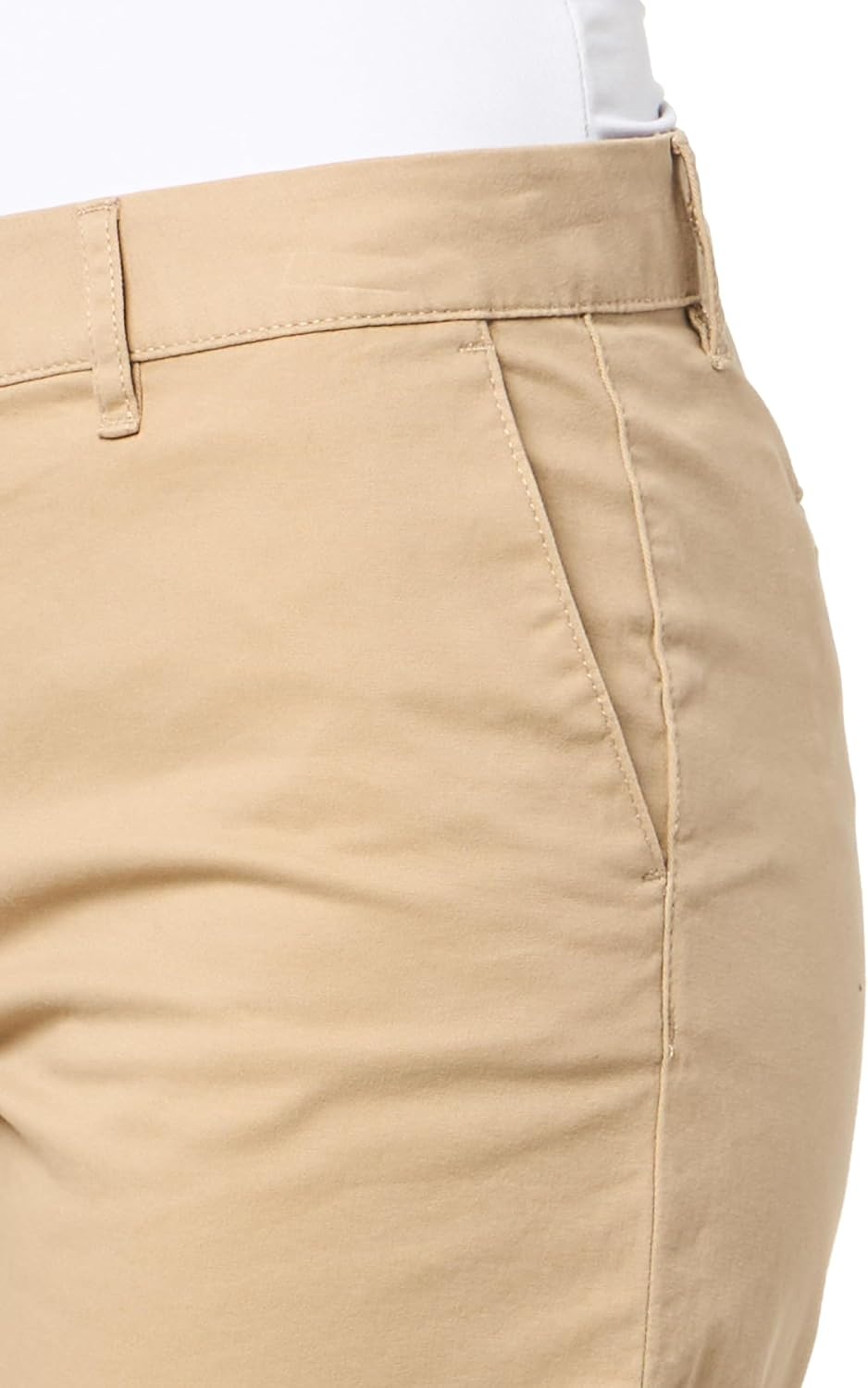 image:imageNautica Womens Riviera Chino Twill 9 Inch Inseam ShortsRope