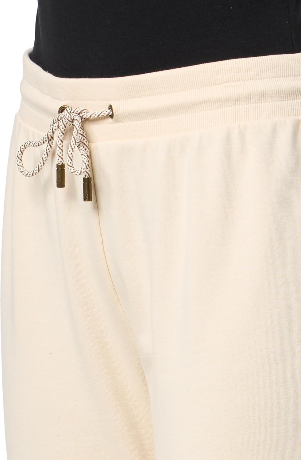 image:imageNautica Womens Sailor Solid Jogger PantsWhite Swan