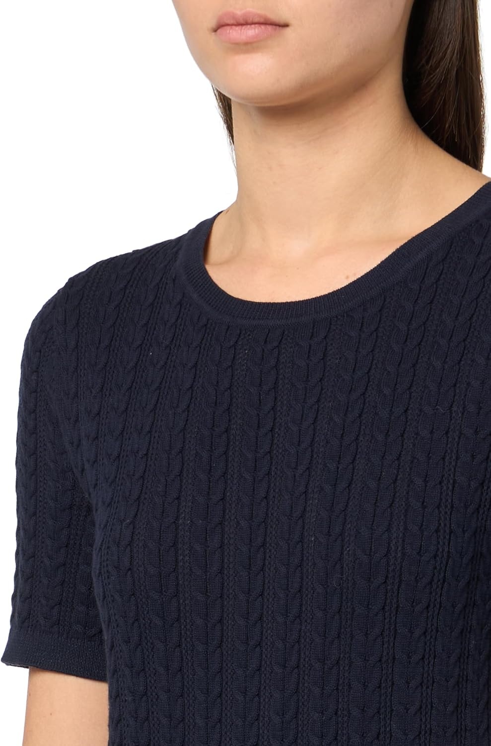 image:imageNautica Womens Short Sleeve Sweater Night Sky Small