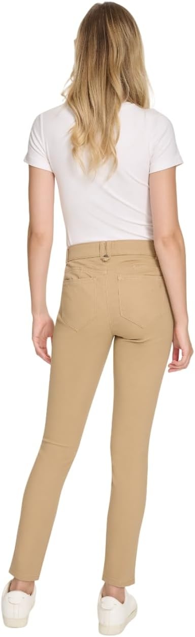 image:imageNautica Womens Skinny Fit Solution Sateen PantTigers Eye