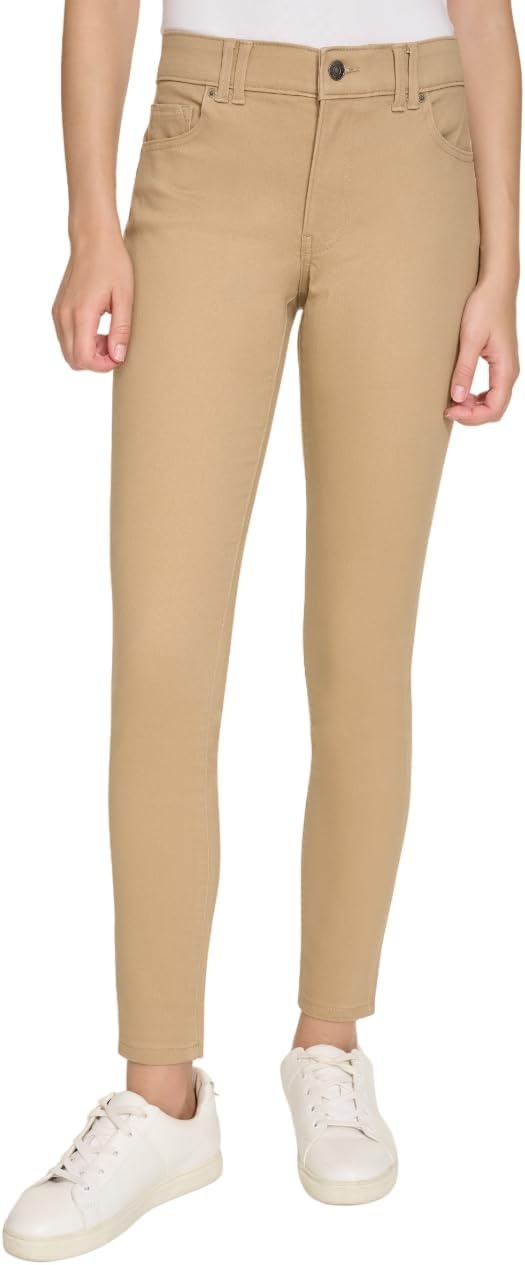 image:imageNautica Womens Skinny Fit Solution Sateen PantTigers Eye