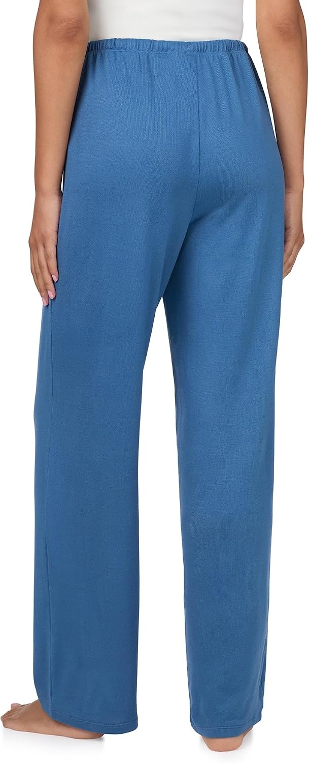 image:imageNautica Womens Sleepwear amp Loungewear Sweater Knit Wide Leg Lounge Pajama Pants Lightweight Soft amp Cozy PJs for WomenBlue