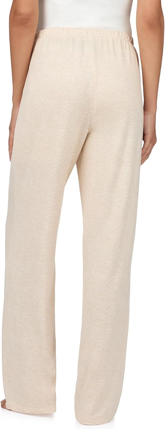 image:imageNautica Womens Sleepwear amp Loungewear Sweater Knit Wide Leg Lounge Pajama Pants Lightweight Soft amp Cozy PJs for WomenOatmeal Heather