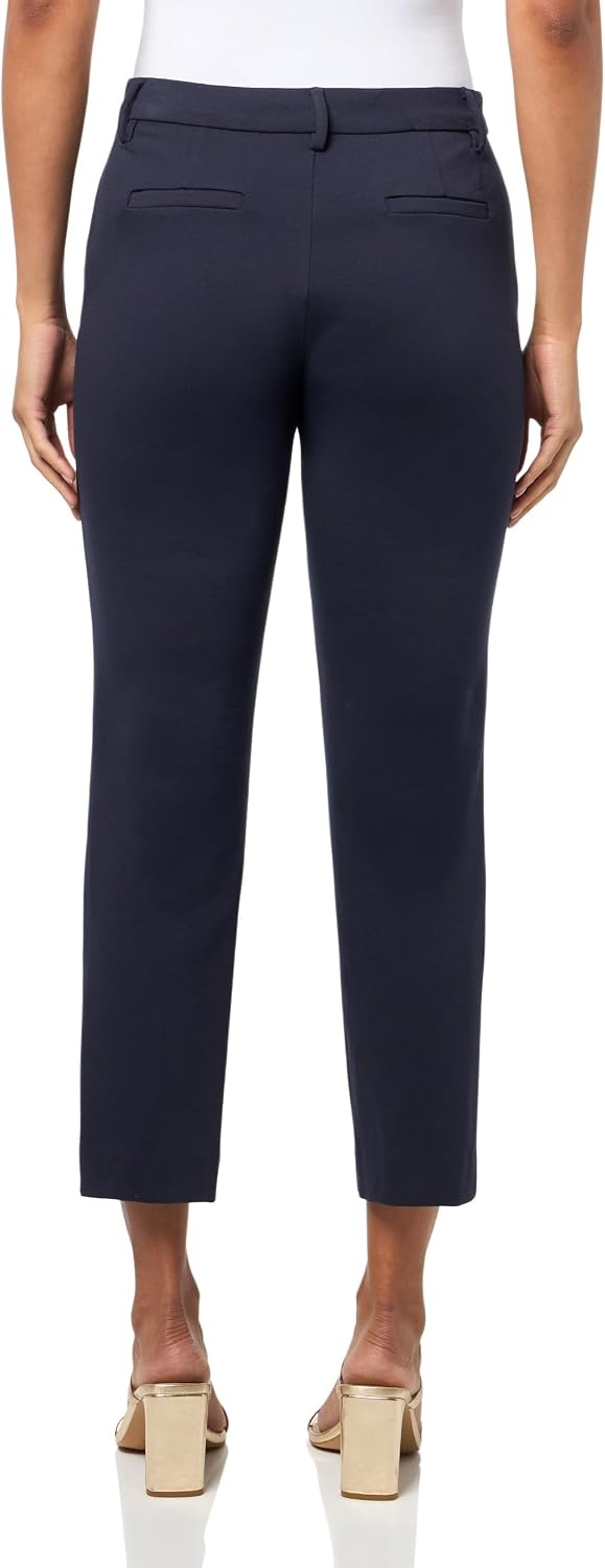 image:imageNautica Womens Solid Montauk Ponte TrouserNight Sky