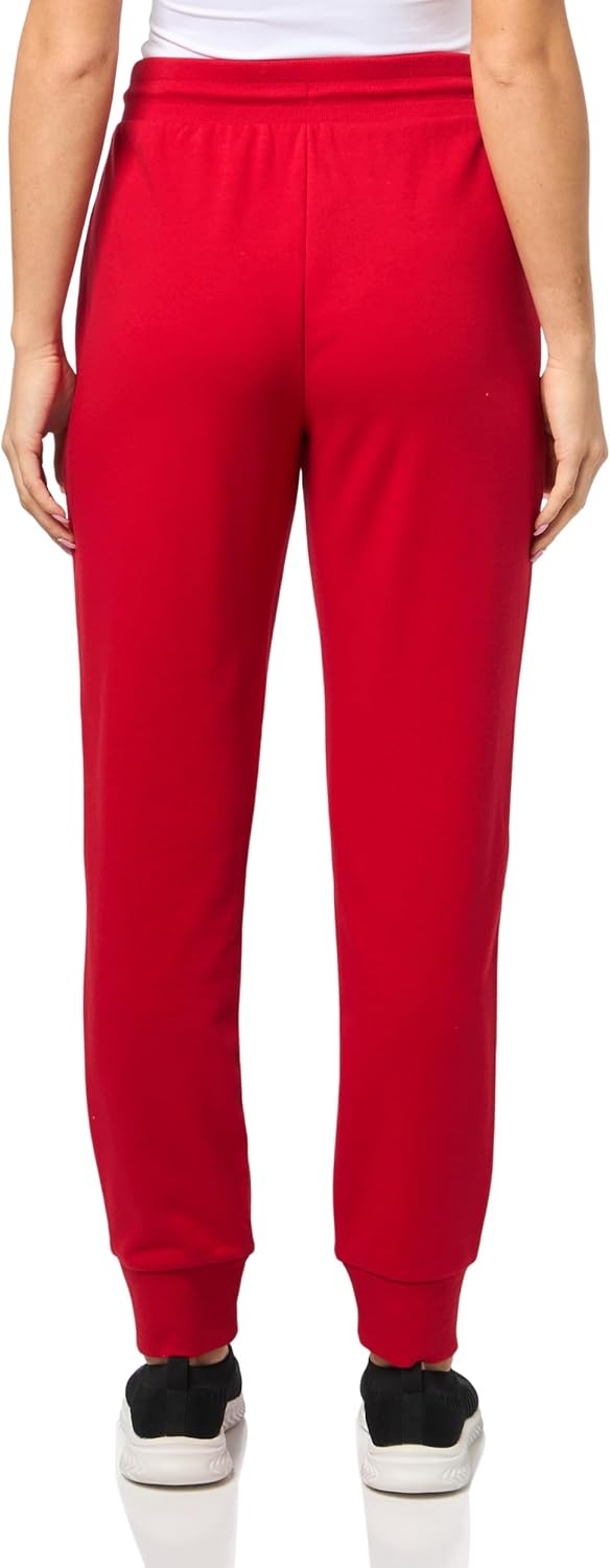 image:imageNautica Womens Solid Soft Jogger Hotfix SweatpantsHaute Red