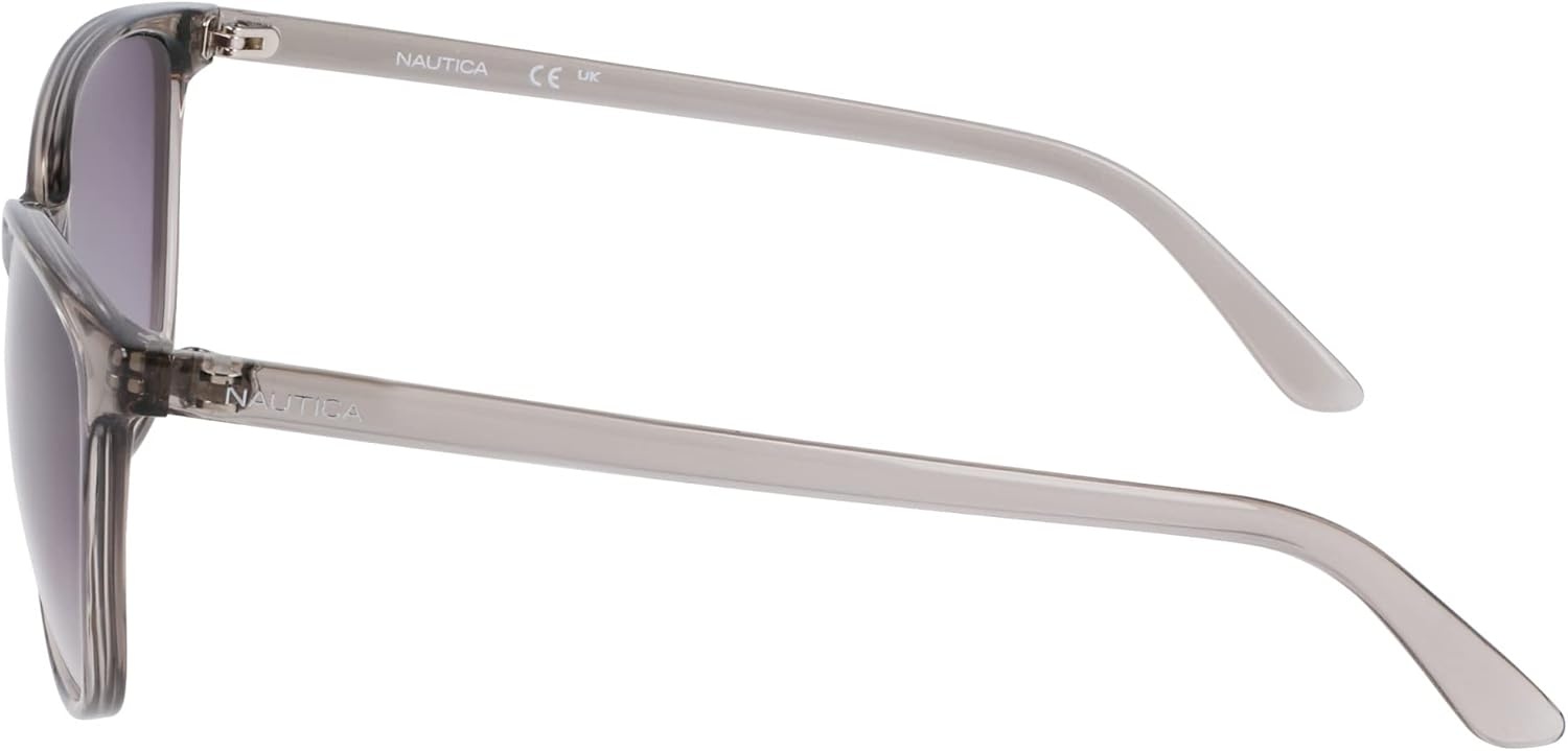 image:imageNautica Womens Sunglasses N2243S Crystal Smoke with Smoke Gradient Lens